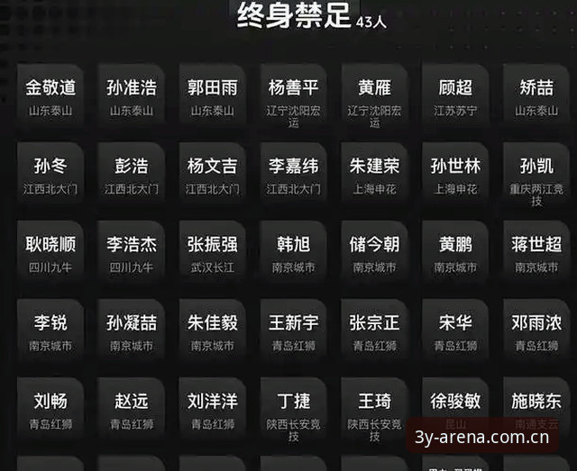 三亿体育使用教程 揭秘中国足协第三批禁足名单背后的行业洗牌